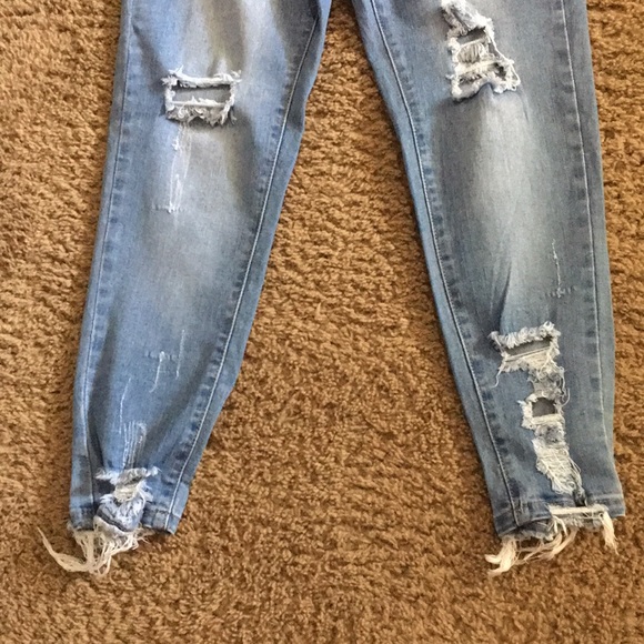 Gogo Star stretch skinny jeans Sz Jr. 7 - Picture 2 of 12